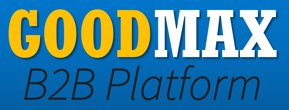 Plataforma GOODMAX B2B: fornecedores e fábricas.