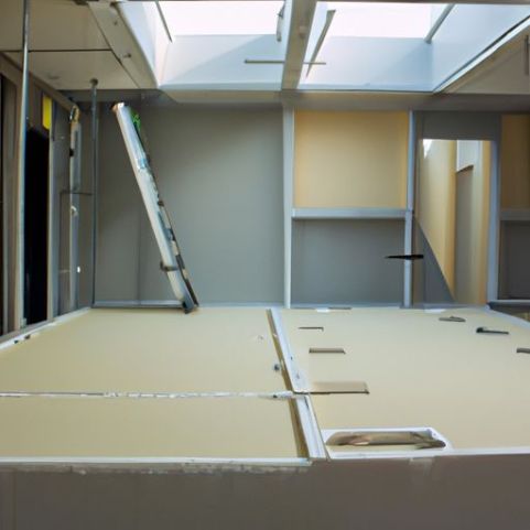 panel kerja bentuk plastik untuk desain interior rumah modular interior TECON Beton struktur konstruksi ABS yang dapat digunakan kembali