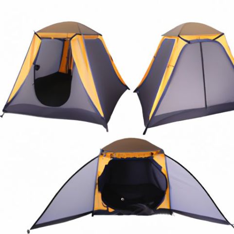 4.2 poly cotton 4 show tents PERSON 2 BEDROOMS resale for camping travelling family time INFLATABLE CAMPING TENT Air SECONDS
