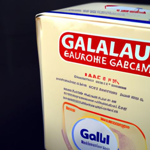 de la fórmula láctea gmp en cartón para bebés marca Gaullac