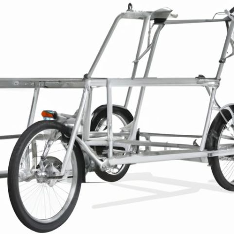 Aluminum Frame factory sale directly for family use electric cargo tricycles e-cargo bike velo 3 wheel electric cargo bicycle