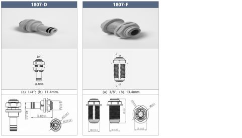 Chinese high quality plastic push to connect fittings distributor