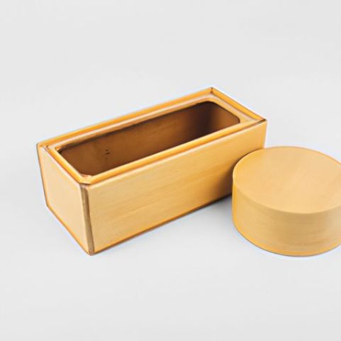 caixa de bambu fiado de qualidade com tampa de alça de plástico para cosméticos, alimentos OEM ODM Novo design melhor