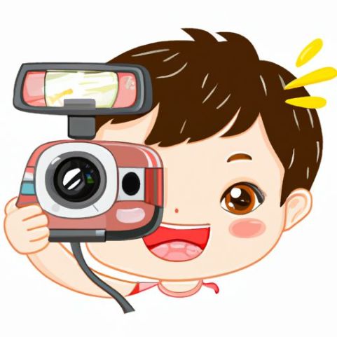 男の子のギフト写真デジタル 2.0 インチ 24-105 ミリメートル f/4 l Ips 漫画子供セルフィーおもちゃ子供デジタルビデオカメラライブ子供のおもちゃ誕生日女の子