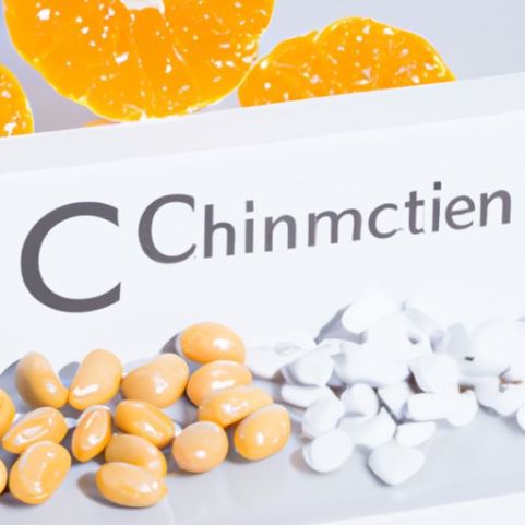 Vitamine C voor het bleken van de huid Op maat gemaakte mineralen ondersteunen Private Label Immuniteitsverbetering
