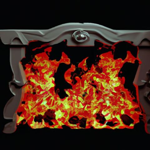 Api 3D dekorasi menakjubkan perapian api hidup perapian uap uap air listrik Moloney penjualan panas 36 inci