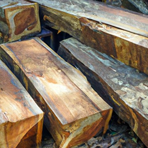 Modern teakhout Stammen en hout Houtgrondstoffen Hot Selling Myanmar