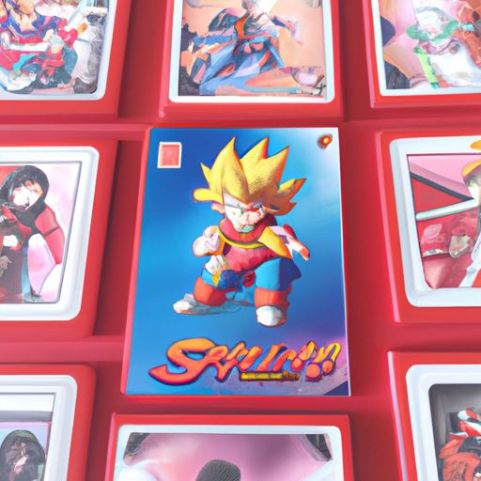 regalo per bambini hobby Scatola di giocattoli di carte giocattolo Gioco Figura di Goku SSP Carte rare Flash Carta di collezioni anime originali