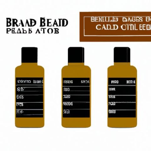Tamanho de alta qualidade Barba de marca própria mais personalizada Conjunto de óleo de barba orgânico popular 2023 Venda quente personalizado