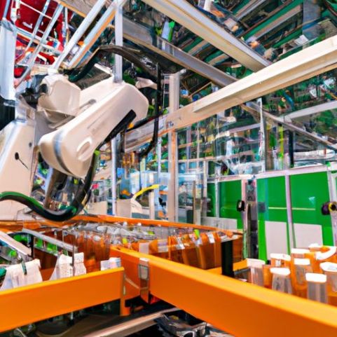 nhà máy sản xuất Robot và máy thao tác chai tự động tùy chỉnh lớn Robot xếp chồng thùng carton Giá bán máy xếp hàng Phong cách mới cho