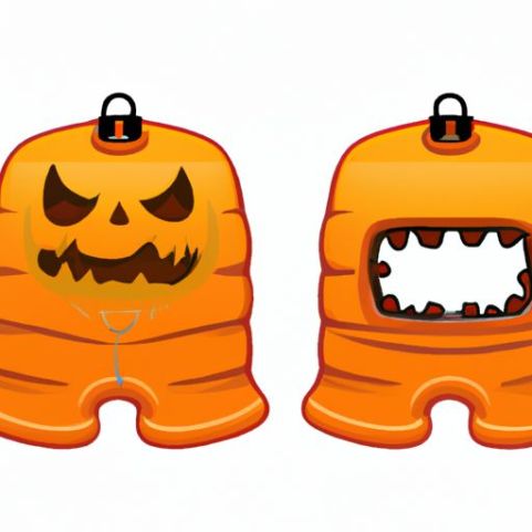 Vestiti gonfiabili del fantasma della zucca per adulti cosplay del fumetto per adulti Copricapo Forniture per feste Maschera Costume Halloween Puntelli divertenti