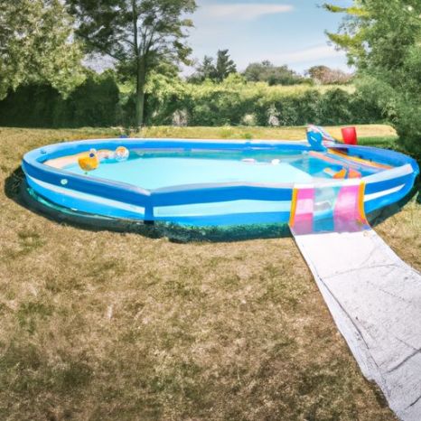for kids and adults cheap pool above ground swimming pool outdoor giant inflatable courtyard Swimming Pool for party ANGE inflatable pool