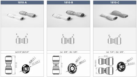 Großhändler für preisgünstige 6-mm-Schnellkupplungen aus Kunststoff