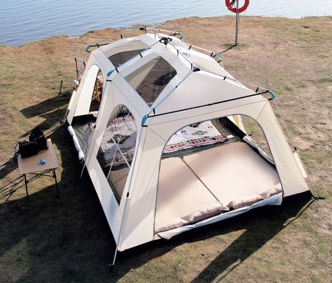 tenda para acampamento de festival