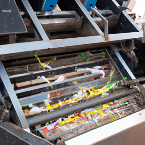 Macchina trituratore di carta industriale industriale per il mercato del riciclaggio Trituratore mobile per rottami metallici