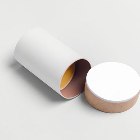 tube packaging biodegradable cardboard paper for lip balm deodorant tube for Essential Oil Bottle Custom Round kraft paper