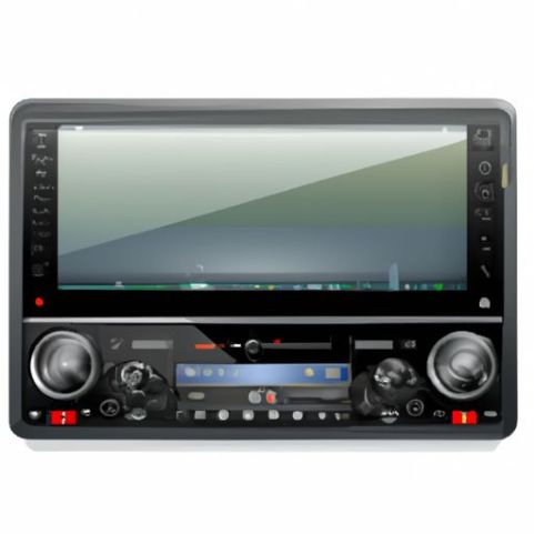 Radio de coche Reproductor de Dvd Estéreo Autoradio radio sistema de navegación gps Navegación Gps 9 pulgadas 1din Apple Carplay Android