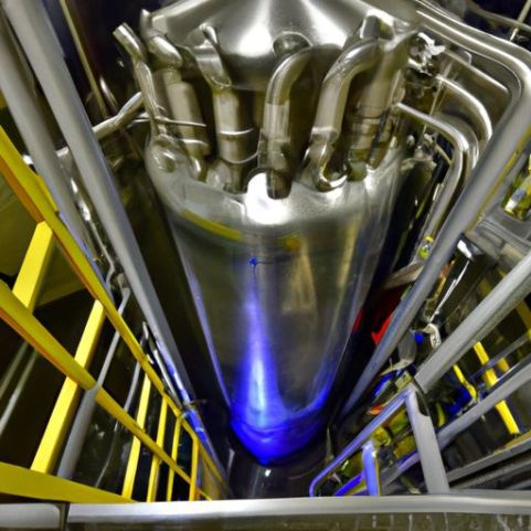 reaktor 25000l Jaket sulfonasi kelongsong titanium sepenuhnya otomatis