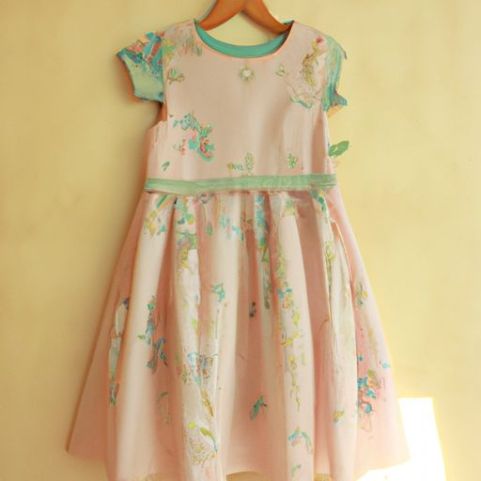 Prinzessinnenkleid 0–8 Jahre aus China, Blumen-Baumwollkleid, Mädchenkleid, Sommer, neues kleines Mädchen