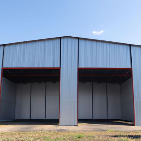 Bangunan Gudang Gudang/Harga Gudang Pabrik Bengkel/Hangar Penyimpanan Konstruksi Portal Rangka Struktur Baja