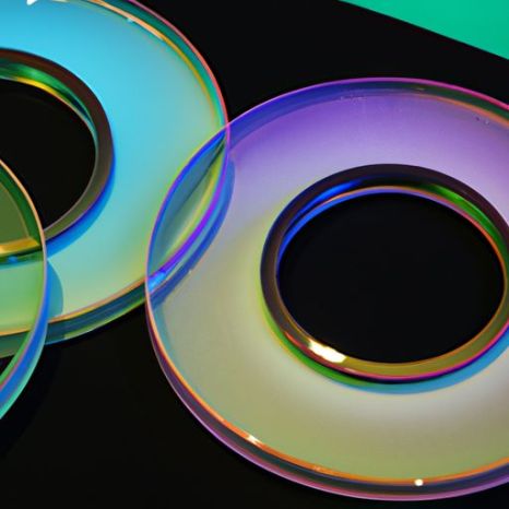 เลนส์ Dichroic Optical Color Glass Bandpass od4 ตัวกรองแสงสำหรับฝาครอบไฟ อุปกรณ์การแพทย์ Light ความโปร่งใสสูง กระจกทรงกลมที่กำหนดเอง