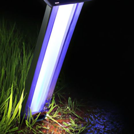 LED Solar Jardim Forma externa ao ar livre Paisagem Gramado Caminho de chão Decoração de lâmpada de luz HSX Novo design de padrão à prova d'água