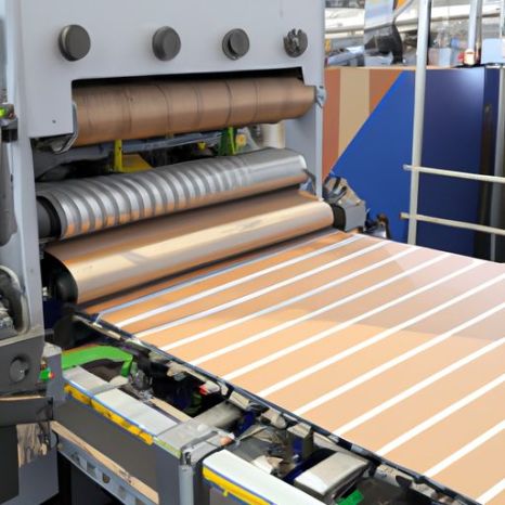 Ligne de production de carton ondulé Machine de fabrication de ligne à grande vitesse WJ300-2500 à cinq couches