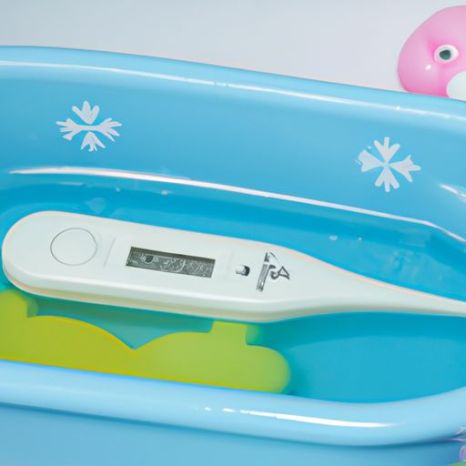 Banheira com termômetro Outros suprimentos para bebês de silicone sem bpa para bebês