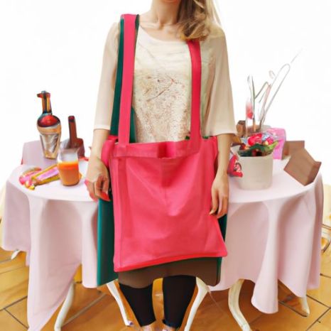 Bag Multifunctional Machine Washable Tote Bag 13 14 With Handle Wine Red Reusable Cotton Grocery Craft