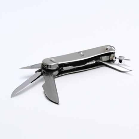 سكاكين متعددة للجيب للتخييم EDC أداة صنع المجوهرات متعددة الوظائف مقبض ABS للاستخدام الخارجي أداة متعددة قابلة للطي من الفولاذ المقاوم للصدأ