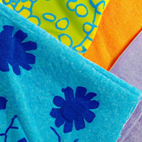 Tücher mit individuellem Design, bedrucktes Segeltuch, rosa, blau, gelb, grün, rot, Handtücher für schlichte weiße Baumwoll-Reinigungstücher, neu eingetroffene Baumwolle-Leinen-Reinigung