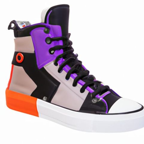 cushioning basketball shoes youth high-top leather breathable sports shoes High-elastic lightweight sneakers