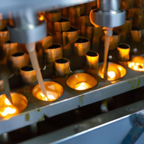 Lini produksi tisu basah Lilin Tealight Wangi Toples Peleburan Mesin Pembuat Lilin Ghee Panas Dispenser Pengisian Lilin Pompa Ganda Portabel
