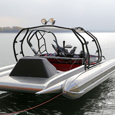 Boat Factory 430cm Inflatable Catamaran Racing catamaran sailing boat High Speed Boats New 6 Persons Aluminum Inflatable Sailboat