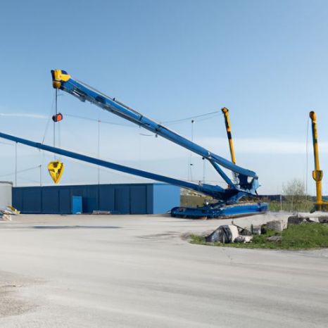 various heavy objects 2 ton terrain crane sac1000 20 ton 25 ton 80 ton 200 ton single jib portal systems jetty crane Used for hoisting