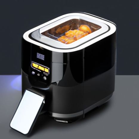 Deep Frier Forno Smart Air Fryer óleo elétrico gordura profunda com controle de temperatura para uso doméstico multifuncional 4,5L portátil sem óleo