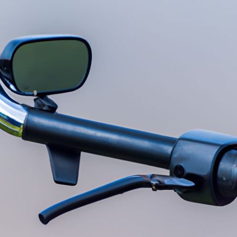 Révision de vue arrière à large portée pour moto guidon réglable rétroviseurs gauche droit rétroviseur de vélo vélo cyclisme clair