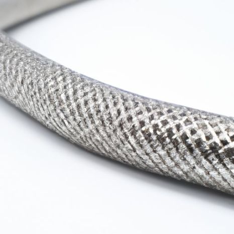 Tuyau tressé en fil d'acier inoxydable, tuyau métallique flexible de qualité alimentaire, fourniture d'usine, conception de haute qualité
