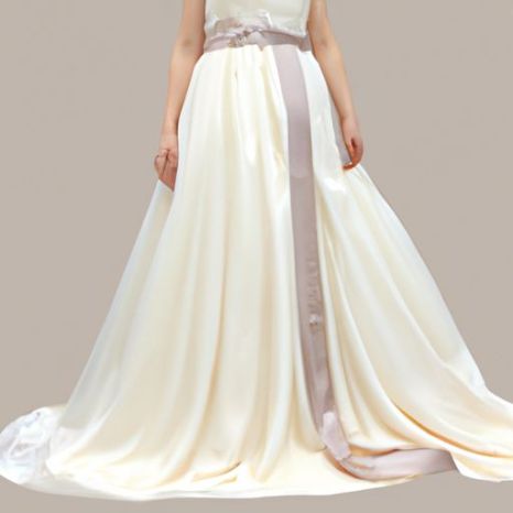 Satin One-shoulder Plus Size ribbon belt Wedding Dresses For Women 2023 Girls Long Dress Mermaid Wedding Dresses