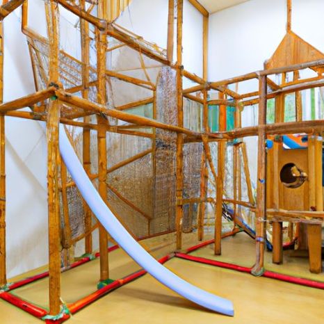 Aire de jeux intérieure en bois Montessori 7 en 1, grimpeur avec toboggan, balançoire, filet d'escalade/roche/échelle, barres de singe, aire de jeux intérieure Jungle Gym,