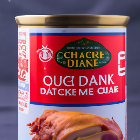 Good Taste canned duck meat food meat halal roasted Duck canned 370g Hot Selling