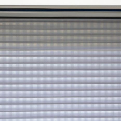 portas de persianas de alumínio porta de persiana de enrolar rápida de policarbonato automática porta de persiana de alumínio