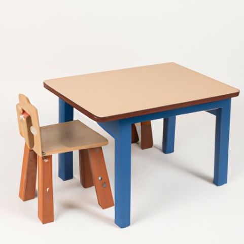 table et chaises pour tout-petits, mobilier de classe de qualité supérieure, équipement de garderie COWBOY préscolaire en bois