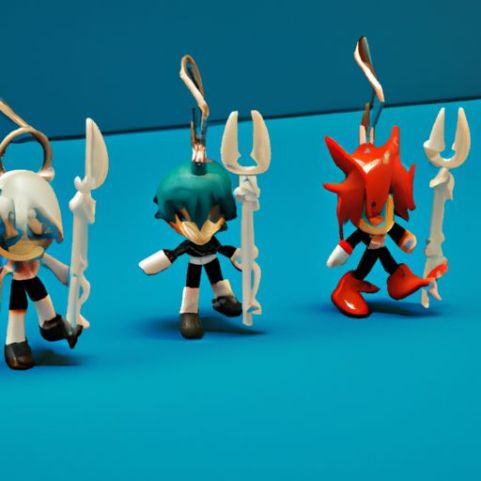 Anime modelo brinquedo figuras de ação brinquedos conjunto forky ação mini coleção de plástico