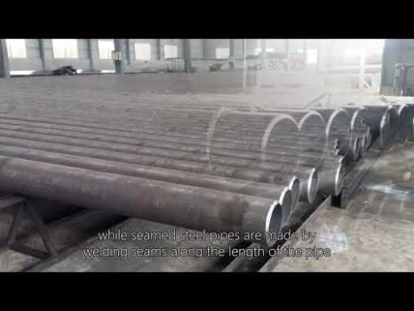 API 5L ASTM A53 Grade 1 Grade 2 Grade 3 Spiral Welded Pipe SSAW ERW Steel Tube for Piling Water Gas Oil