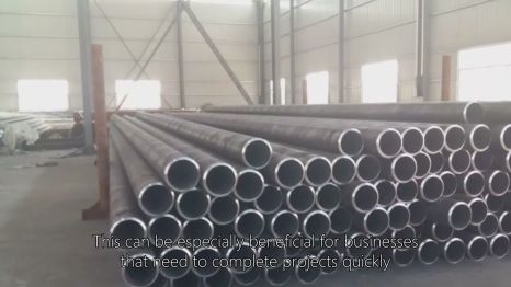Tubo in acciaio laminato a caldo ASTM A106 / A53 Grado B 1.0425 ERW carbonio senza saldatura ASME A178 A179 A192 A199 Produttore di acciaio Tubo quadrato in acciaio al carbonio a buon prezzo