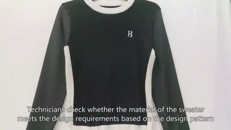 Personalización de un suéter a pedido, fabricante de polos de punto
