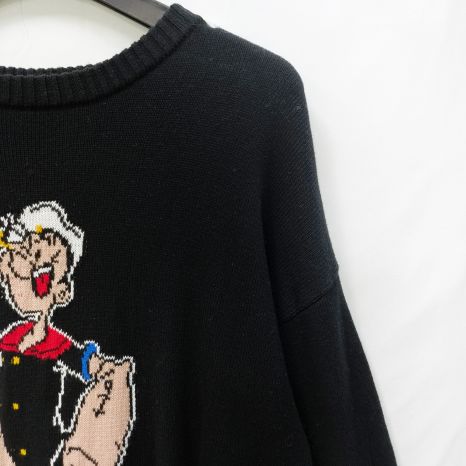 pull surdimensionné personnalisé, tenue de créateurs de tricots