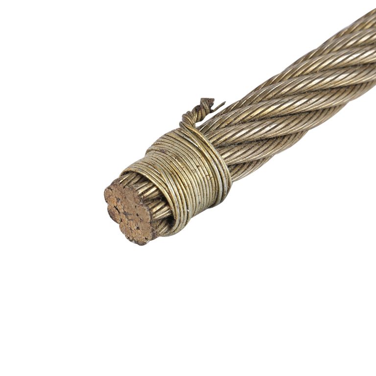 cabo de aço inoxidável 12mm, cabo de aço revestido de nylon, cabo de aço 3/8