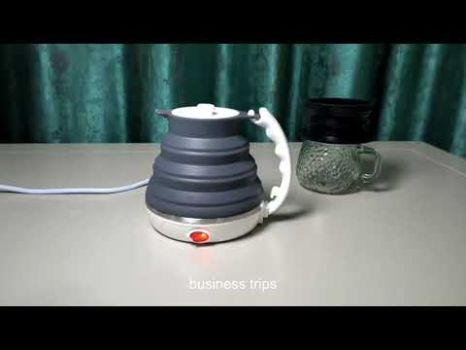 collapsible 12V electricial kettle Best Maker,battery operated kettle for camping Best China Wholesaler,12v kettle yellow custom made,car electric kettle usb Chinese Exporter